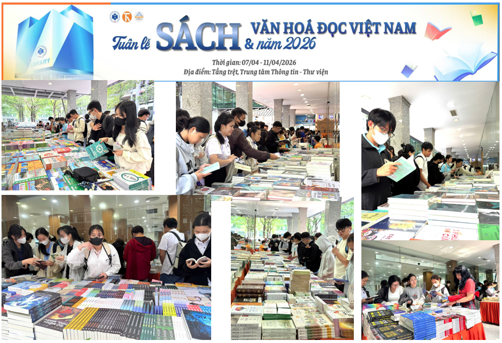 Sách và Văn hóa đọc Việt Nam năm 2026 - Hành trình lan tỏa tri thức tại HUIT